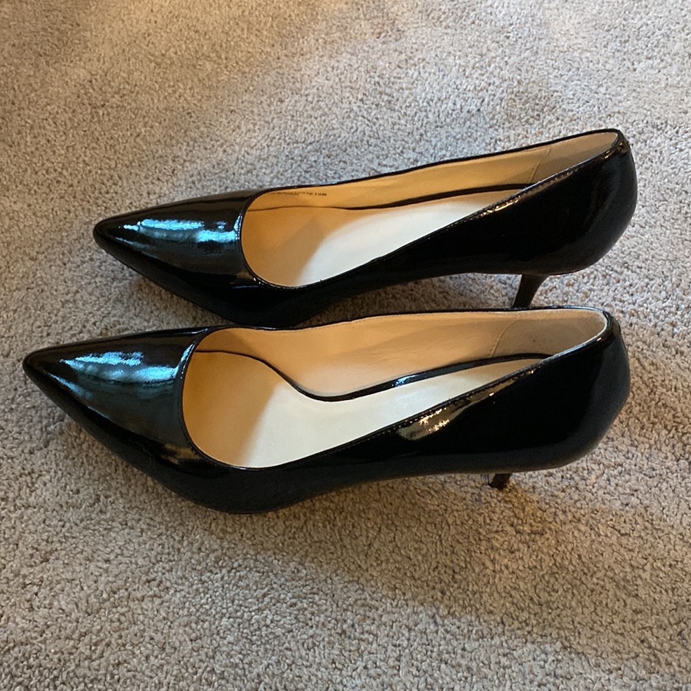 Cole Haan Bradshaw Pump 65 Black Patent Leather Size 10b w/Box